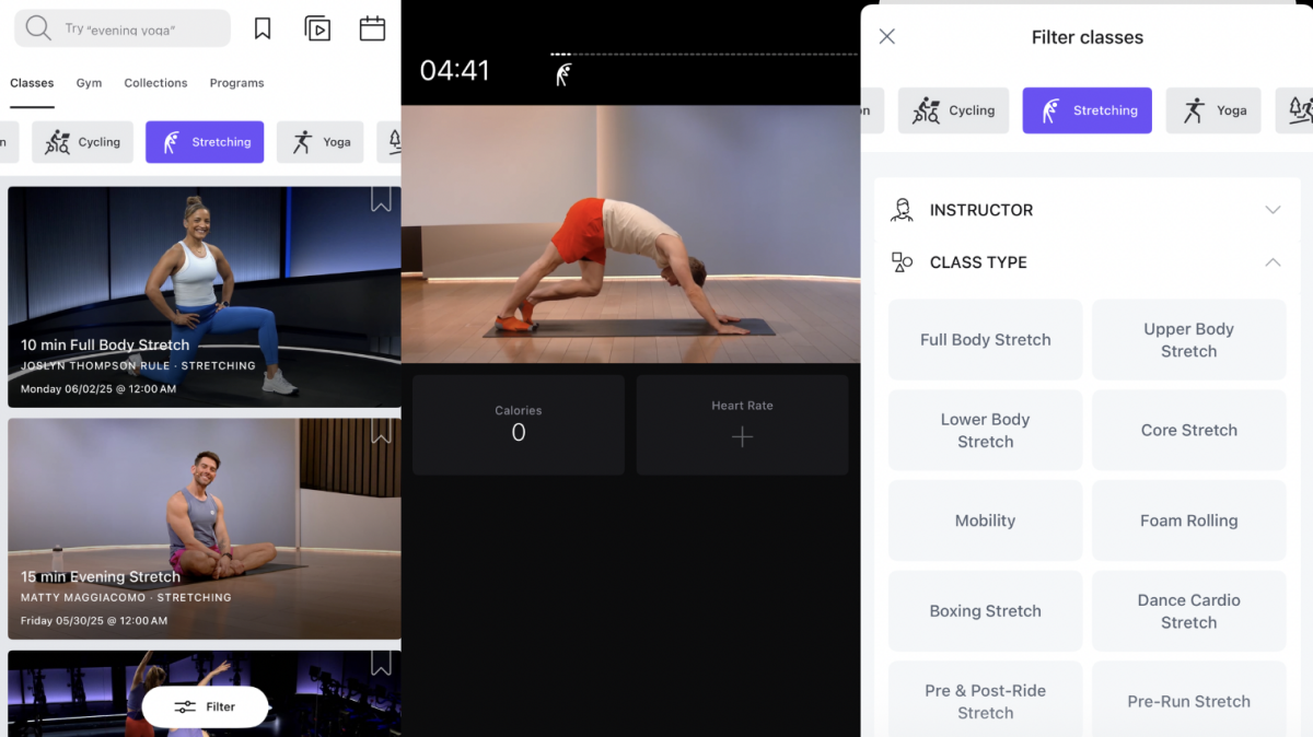 I’m Learning to Do the Splits As an Adult, and Peloton’s Stretching Classes Are a Huge Help