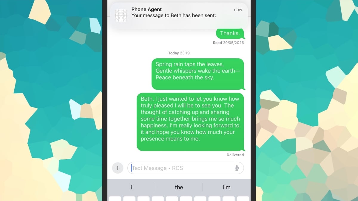 Someone Built an AI Agent for the iPhone Before Apple Could