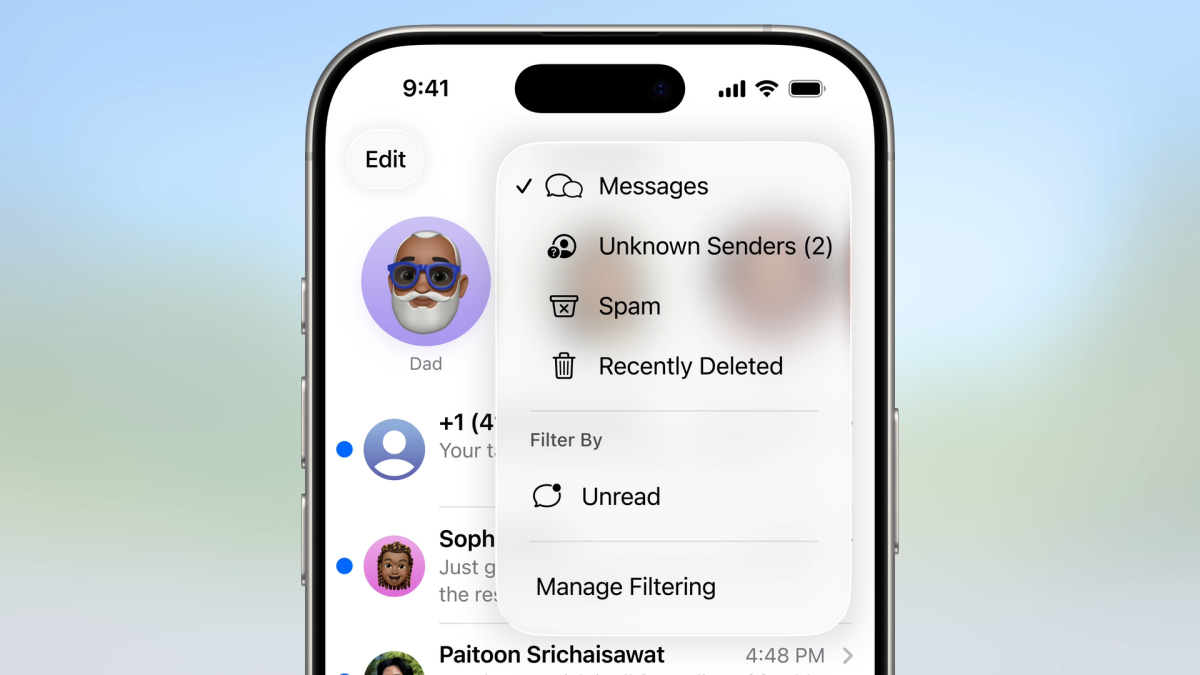 Your Messages App Will Be Able to Detect Spam Texts in iOS26
